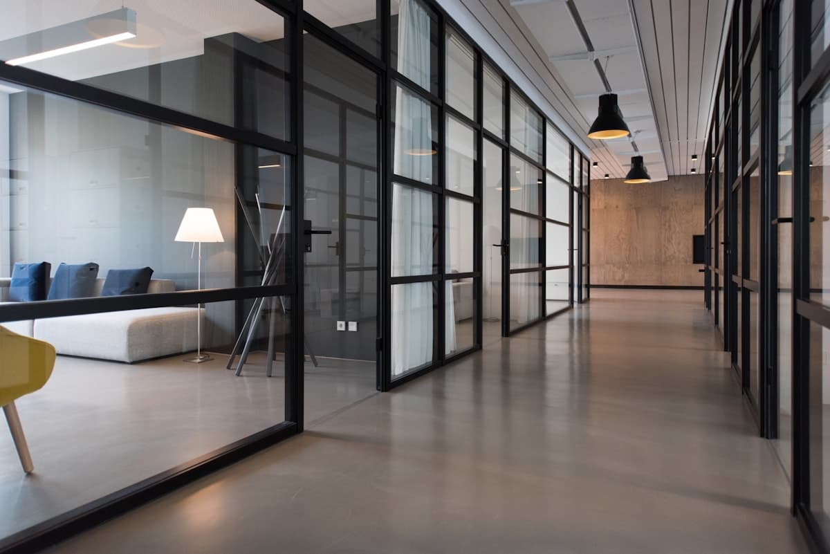 Professional office environment protected by Brite MJ security systems